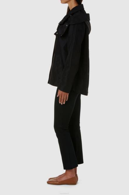 Clothing Women Aquatalia 860T281 RAVEENA NYLON BLACK