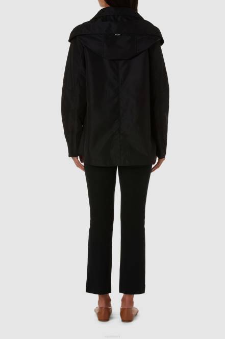Clothing Women Aquatalia 860T281 RAVEENA NYLON BLACK
