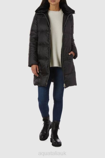 Clothing Women Aquatalia 860T286 VENOSA BLACK