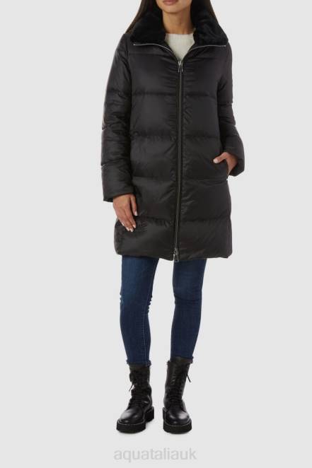 Clothing Women Aquatalia 860T286 VENOSA BLACK