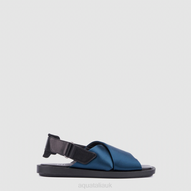 Shoe Women Aquatalia 860T187 JOLESSA DARK TURQUOISE/BLACK