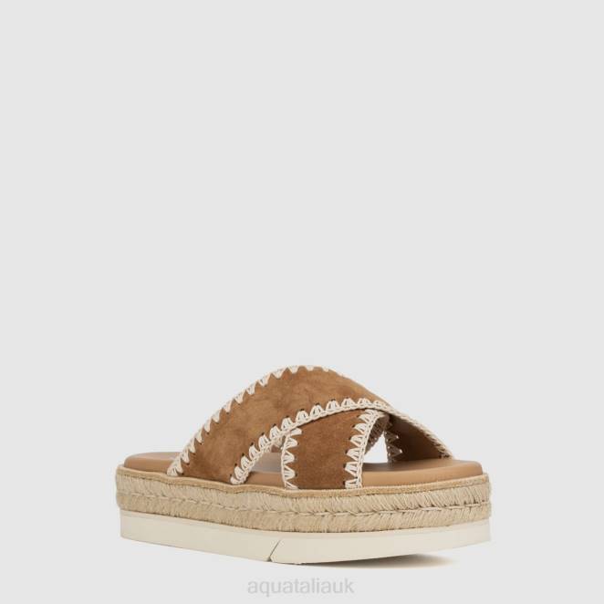 Shoe Women Aquatalia 860T196 SYLVIE WHISKEY/NATURAL