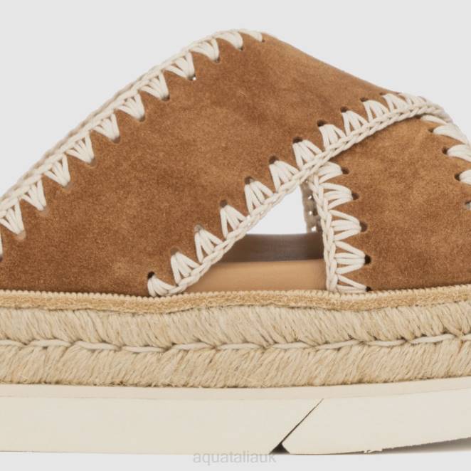 Shoe Women Aquatalia 860T196 SYLVIE WHISKEY/NATURAL