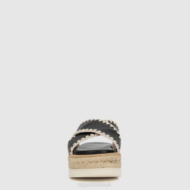 Shoe Women Aquatalia 860T197 SYLVIE BLACK/NATURAL