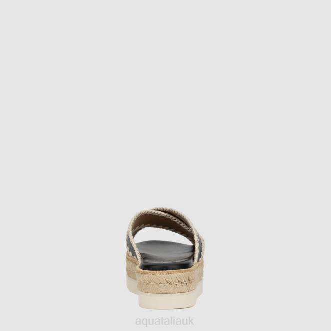 Shoe Women Aquatalia 860T197 SYLVIE BLACK/NATURAL
